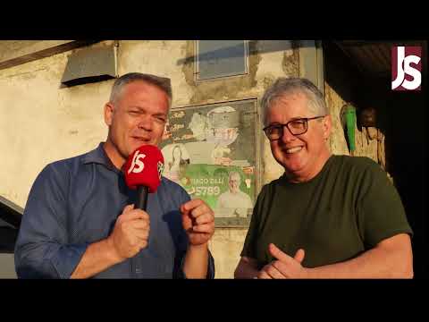 Inauguração de pavimentação Vila Crepaldi, Morro Grande