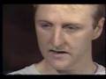 Chick Hearn with Larry Bird