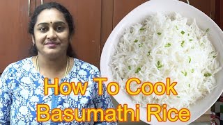 How to cook Basmati rice lenthy & non sticky g