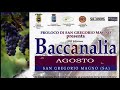 Baccanalia a San Gregorio Magno