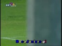 Olympiacos Pireus - Groclin Dyskobolia 0:1 gol Michalski