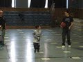 Brendan shooting hoops