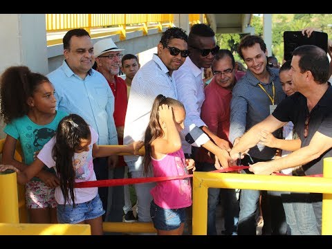 Inaugurada a passarela na Jaqueira, em Piraí