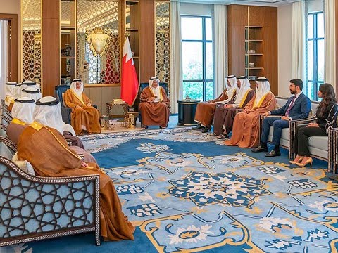 HRH the Crown Prince and Prime Minister meets with recently appointed government officials