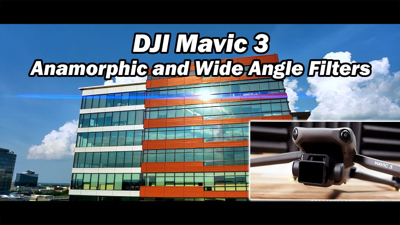 Anamorphic and Wide Angle Filters for the DJI Mavic 3 - Freewell