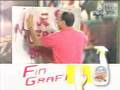 Antigraffiti Advertise Fingraff from Quimica Passol, Chile