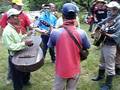 Musicos de La Galeana zapatista Marcella Sali Grace EZLN