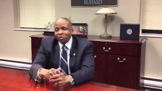 YouTube video of Reginald Sanders giving his advice for students