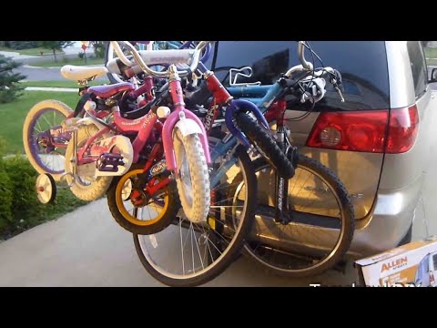 how to mount bike on hitch rack