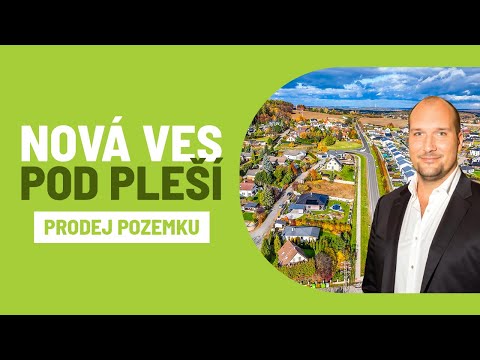 Video Kompletně zasíťovaný pozemek v Nové Vsi pod Pleší o výměře 1201 m2