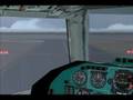 UN MONUC departure in a thunderstorm at FZAA