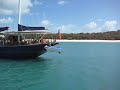 Great Barrier Reef-meeting a boat