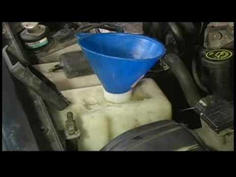 Ford Explorer & Mercury Mountaineer: Removing & Replacing Heater Core : Ford Explorer & Mercury Mountaineer: Filling Coolant & Reconnecting Battery
