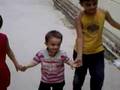 Aun , Fifi and Hussain,Jakme Cheema