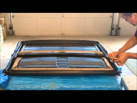 1987 Jaguar XJ6 Sunroof Construction