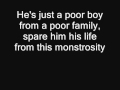 Bohemian Rhapsody - Queen (lyrics) Bohemian Rhapsody - Queen (lyrics)