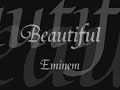 Beautiful - Eminem Lyrics