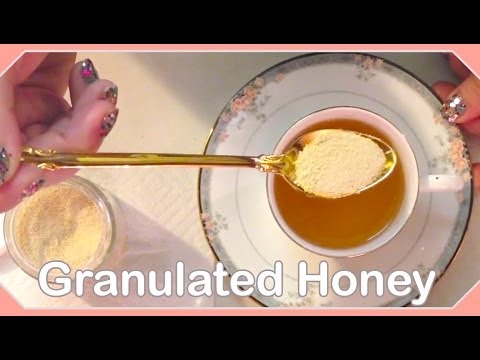 how to dissolve honey crystallize