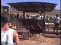 Antique sawmill under Oil-Pull power
