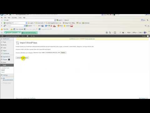 how to import xml file into wordpress