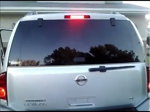 Nissan Armada / Infiniti QX56 High Mount Third Brake Light – How To Replace, DIY