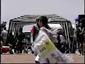 Pow wow fancy shawl girl wears Pyramid Lake Paiute shawl