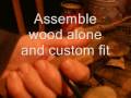 Kamo gives some quick tips on how to make the knife handle