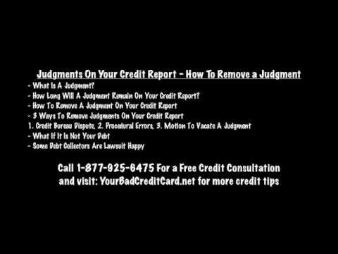 how to remove items from credit report