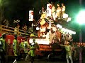 沼田まつり祇園祭2009・最終日09　須賀神社みこしと祭ばやし共演１
