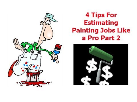 how to bid on commercial painting jobs