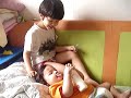 Breastfed Baby With A Bottle