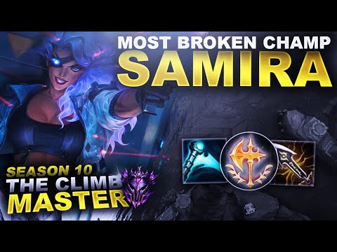 THE MOST BROKEN LEAGUE CHAMP EVER?!? SAMIRA! | League of Legends