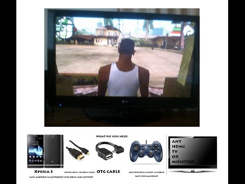how to connect usb joystick to xperia s
