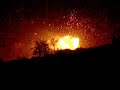 Explosions in a military warehouse