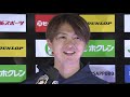 2019年4月12日 北海道日本ハム・上沢投手・秋吉投手ヒーローインタビュー