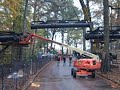 Atlanta Botanical Garden Canopy Walk Installation Atlanta Botanical Garden Canopy Walk Installation