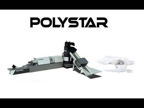 Polystar Taiwan : HDPE Recycling Machine