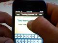 iphone 3.0 Copy and Paste Demonstration