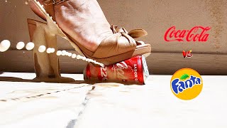 ASMR - CRUSHING - COCA VS FANTA