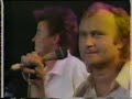 Phil Collins and Paul Young