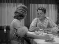 James Cagney pushing a grapefruit into Mae Clarke's face