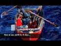 january 2, 2009. five cuban refugees were rescued in rough seas by norwegian cruise line pearl crew. they had been at sea for 8 days.