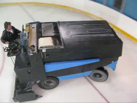 how to drive a zamboni