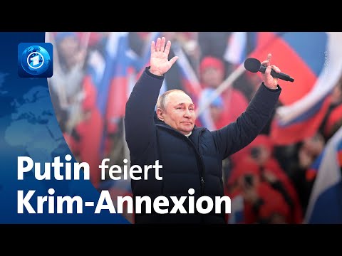 Russlands Präsident Putin lässt die Krim-Annexion f ...