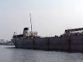 Maumee backing into port