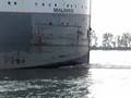 Maumee backing into port