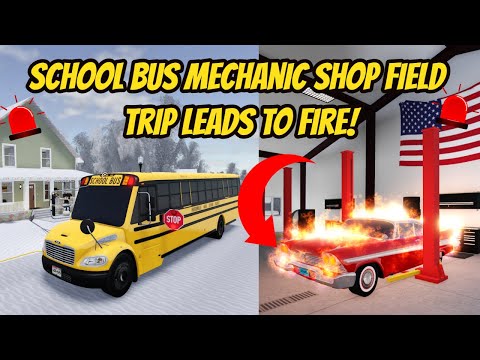 Greenville, Wisc Roblox l School Bus Mechanic Field Trip Update ...