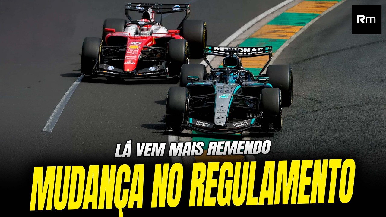🚨 ESTADO DE ALERTA NA F1: NOVO REMENDO NO REGULAMENTO APÓS O GP CHINA PARA MITIGAR CAGADA #f1
