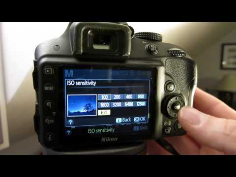 how to adjust iso on nikon d3300
