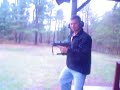 Rob testing out the MAC10 .45